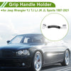 Jeep Wrangler YJ TJ LJ JK JL 1987-2021 Roll Bar Grab Handles ( White)