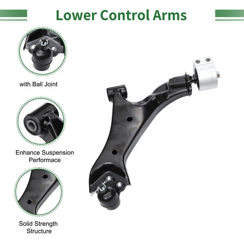 Chevrolet Equinox 8pcs Front Suspension Kit Control Arm