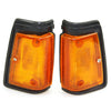 Nissan Datsun 720 Ute  1980-1989 Front Signal Lights Black x2