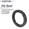 Make Model Oil Seal 65x90x10mm NBR Rubber Rotary Shaft Seal 5 Pcs