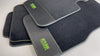 BMW 5 Series F07 GT Model Carbon Fiber Leather Floor Mats (2010-2017)