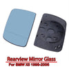 BMW X5 E53 Heated Blue Rearview Mirror Glass Pair (2000-2006)