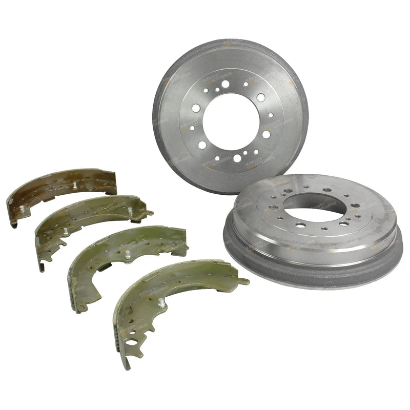 Toyota Hiace Rear Brake Drums + Shoe Linings (2005–2009)