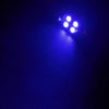 Universal 31mm 50pc Festoon 4 SMD 5050 LED Dome Map License Plate Bulbs