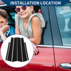 Honda Accord EX-L 2013-2017 Black 6 x Car Pillar Window Trim Covers