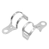 Harley Davidson Motorcycle Turn Signal Light Fork Clamp Holder Bracket 2pcs
