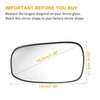 Honda Accord Heated Right Side Rearview Mirror Glass (2003-2007)
