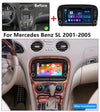 Benz SL R230 7" Car Android 13 Stereo Radio GPS Navigation (2001-2005)