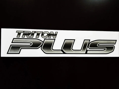 Mitsubishi Triton L200 PVC Side Cabin Rear Sticker Decal (2015-2019)