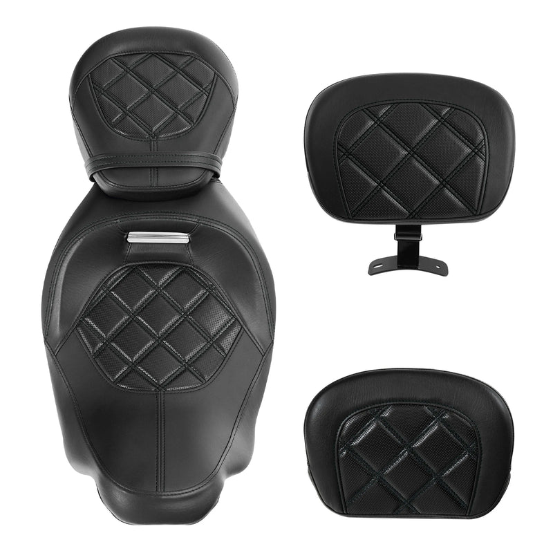 Harley Touring CVO Street Glide Driver & Passenger Seat Backrests (09-23)