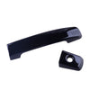 Nissan Frontier 8 x Black Exterior Door Handle Cover Trim Caps (2005-2019)