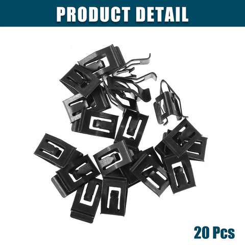 Ford Mazda 20 x Black Interior Retainer Fastener Clips