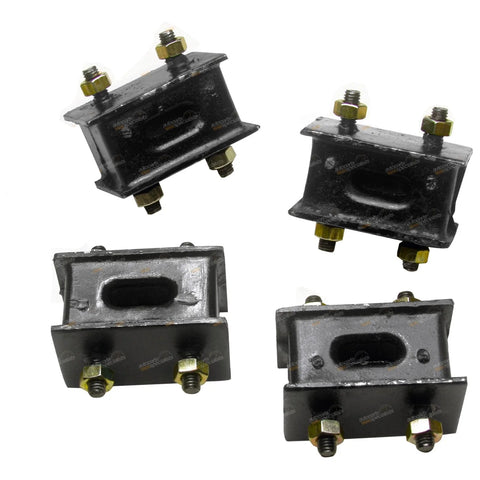 Toyota Landcruiser 40 50 60 70 80 100 Series 4 x Rubber Exhaust Mounts