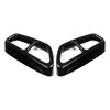BMW 5 Series G30 G31 Black Exhaust Muffler Tailpipe Cover Trim (2018-2022)
