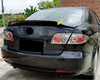 Mazda 6 Sedan 2003-2008 Glossy Black Trunk Rear R Style Spoiler Wing