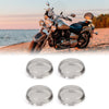 Harley 4 x Turn Signal Light Indicator Lens Cover