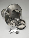 Marine Applications Deck Filler 2" 50mm Waste 316 Stainless Steel