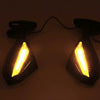 Honda Kawasaki Yamaha YZF R6S LED Turn Signal Rearview Mirrors (2006-2016)