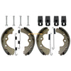 Kawasaki Mule 2510 2520 Brake Shoes Front&Rear Pins (1993–2000)
