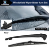 Honda Pilot 14" Rear Windshield Wiper Blade Arm Set (2009-2015)