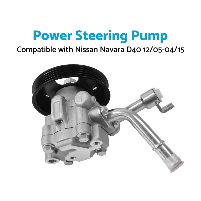 Nissan Navara D40 Power Steering Pump & Pulley (2005-2015)