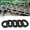 Oil Seal 30x50x12mm Seal Ring Rotary Shaft NBR Rubber 5 Pcs