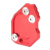 BMW F800GS 2008-2015 - Red Kickstand Side Stand Pad