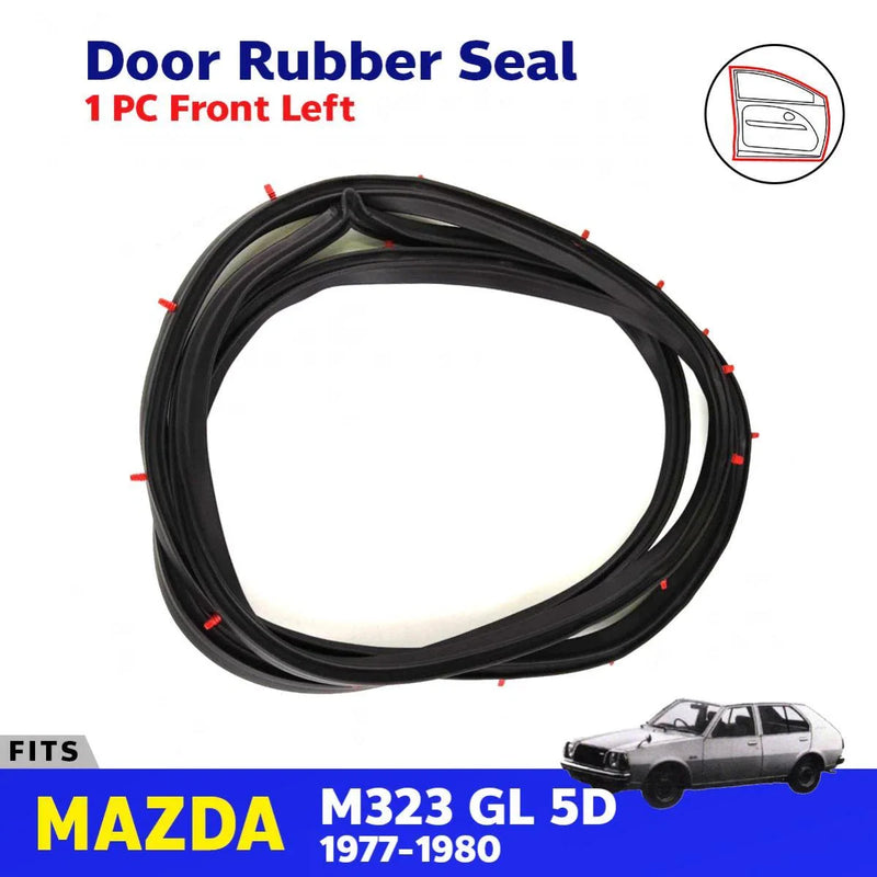Door Rubber Weatherstrip Front Left Fits Mazda 323 GLC GL RWD 5D WAG 1977-80