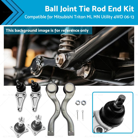 Mitsubishi Triton ML MN Utility 4WD Ball Joint Tie Rod Ends (06-13)