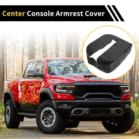 Chevrolet Silverado 1500 Microfiber Leather Black Center Console Cover