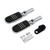 Harley Softail FLS, FLSTSB Chrome Rear Footpegs Mounts (2012-2017, 2008-2011)