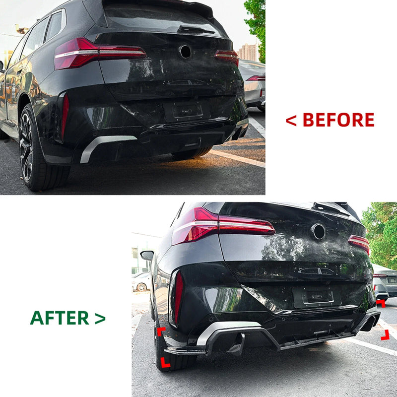 BMW X3 G45 M Sport Rear Bumper Diffuser Lip (2024-2025)
