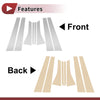 Buick Lacrosse 8 Pcs Door Pillar Window Trim (2004–2009)