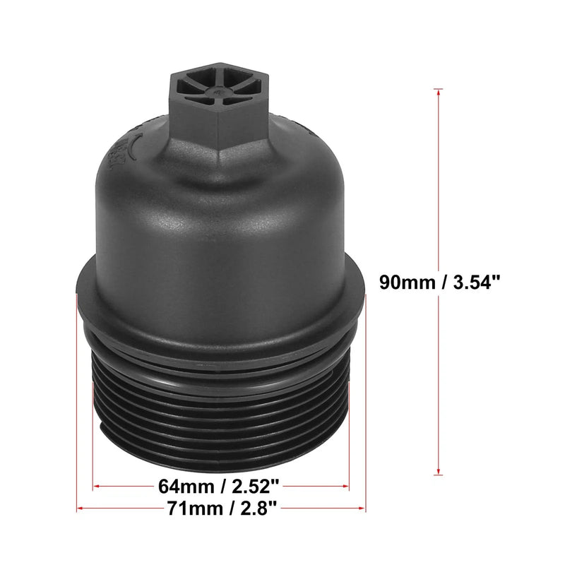 Chrysler 200, Jeep, Dodge, Ram Oil Filter Cap Assembly (2011-2017)