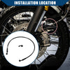 Motorcycle 70cm Motorcycle Hydraulic Brake Line Oil Hose Fitting with Banjo