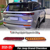 Jeep Grand Cherokee Red Lens 4in1 Turn Signal LED Fog Light (2021–2025)