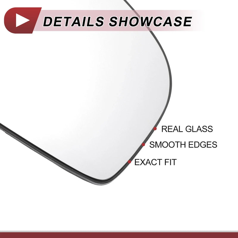 Volvo S60 Heated Right Passenger Side Mirror Glass (2001-2006)