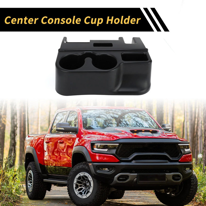 Dodge Ram 1500 2500 3500 Coin Holder Black Center Console Cup Holder