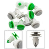 Accessories 10pc Car Interior Door Panel Trim Retainer Plastic Clip