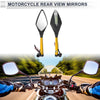 M8 / M10 M8/M10 Rear View Mirrors Gold Tone Aluminum Alloy