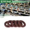 MakeModel Oil Seal 25x43x7mm 5Pcs Seal Ring Rotary Shaft Seal FKM Rubber