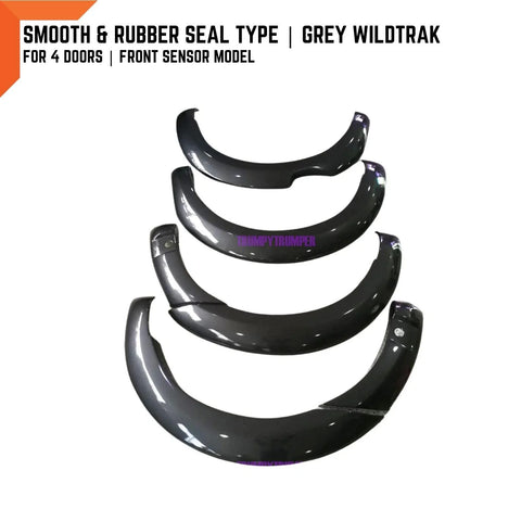Ford Ranger PX3 6" Grey Wildtrak Fender Flares (2018-2021)