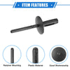 BMW X1 Black 20 x Fender Liner Rivet (2013 - 2023)