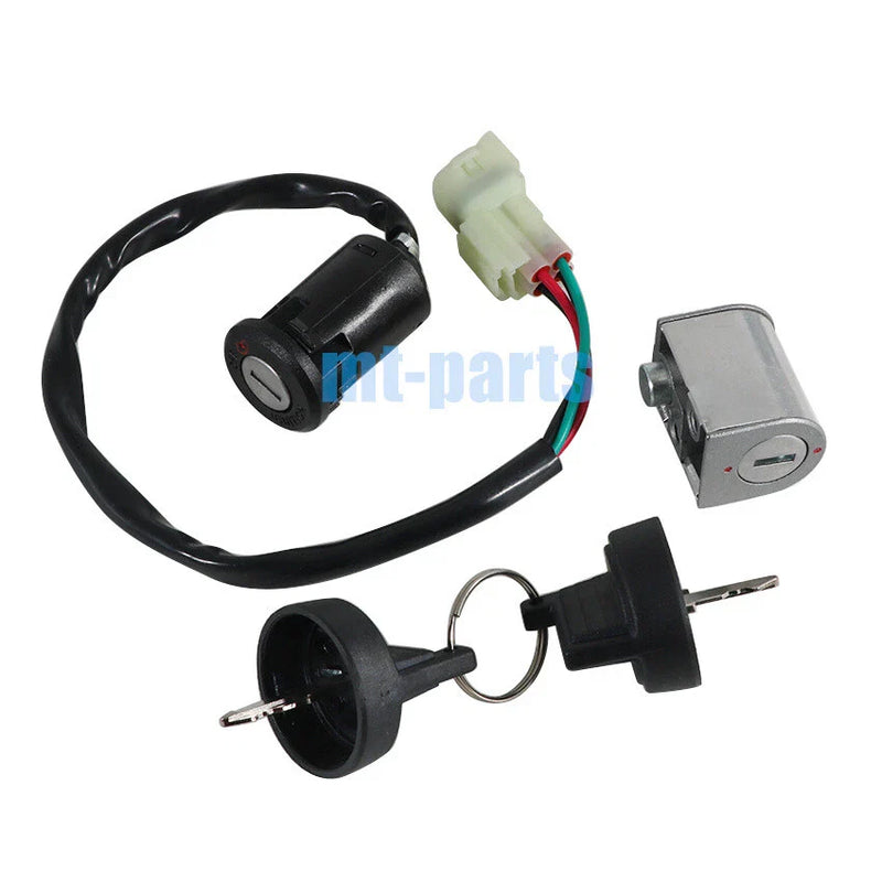 Kymco ATV KXR 250, KXR 50, KXR 90 Ignition Key Switch Lock Set (06-15)