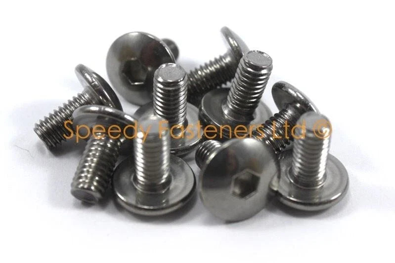 Kawasaki Ninja Suzuki GSX-R GSX 10x Inox Tête de fourche Boulons m6 X 12mm
