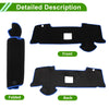 Toyota Aqua MXPK10 MXPK11 Dashboard Cover Black Blue (2012-2020)