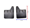 Front Mud Flaps Rubber Splash Guard Fits Isuzu TFR Holden Rodeo 2WD Ute 1989-97