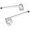 33mm Fork Tube - Silver 22mm & 7/8" Clips with Adjustable Clamps