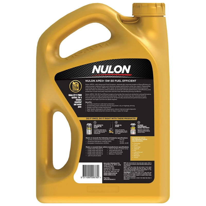 5L 5W-30 Fuel Efficient Full Synthetic Engine Oil