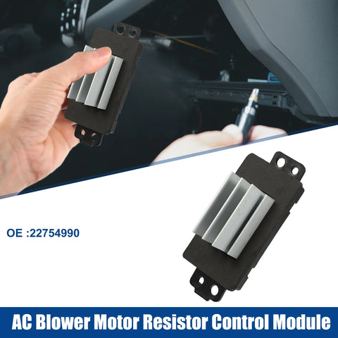 Chevrolet Impala Black Silver Tone HVAC Blower Motor Resistor Heater